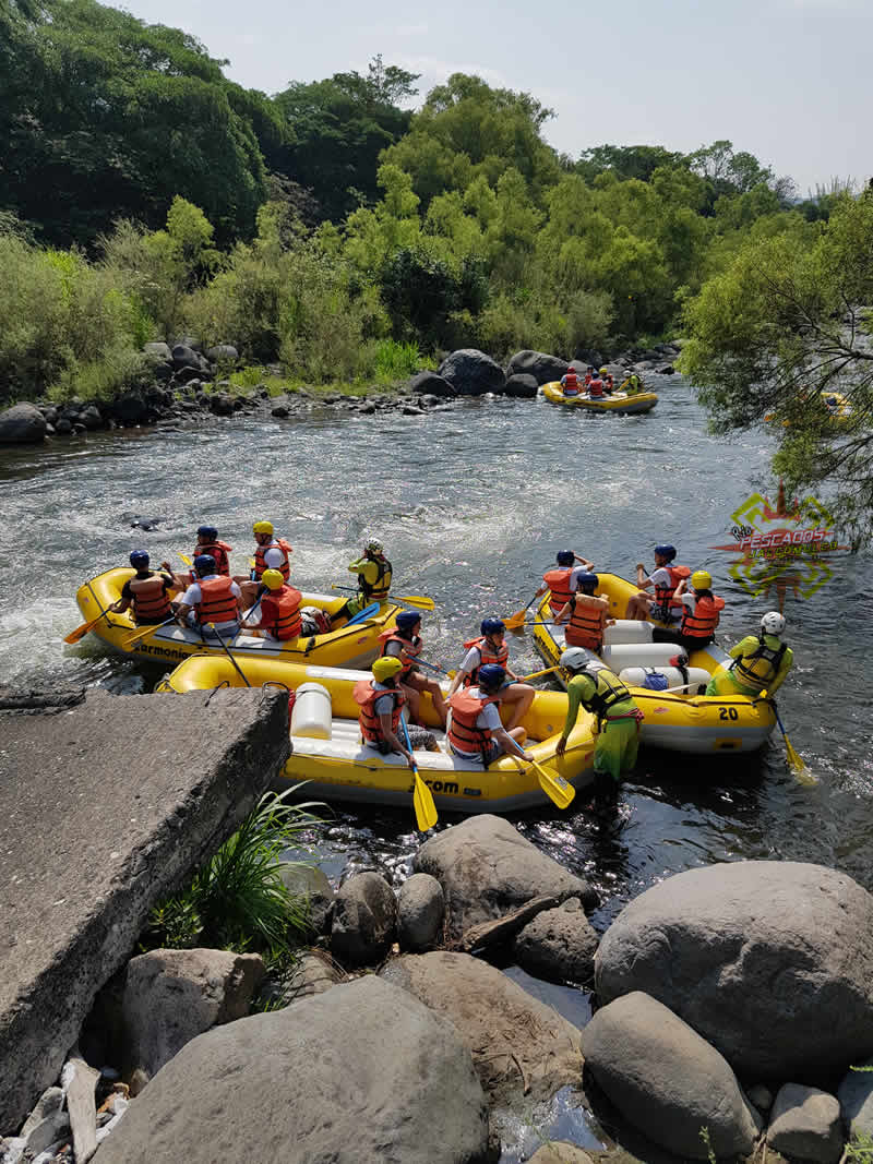 Inicio Del Descenso En EL Rio Pescados Jalcomulco Veracruz