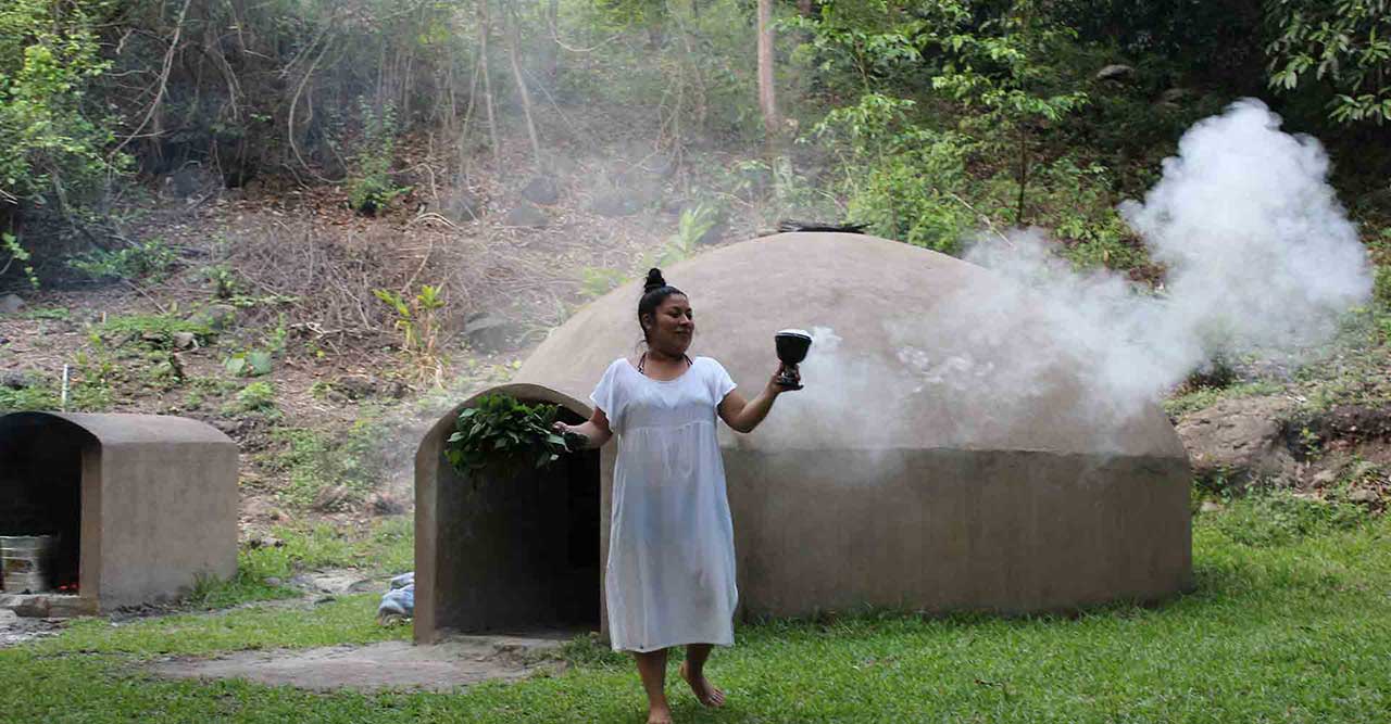 Bao de Temascal En El Rio Pescados Jalcomulco Veracruz